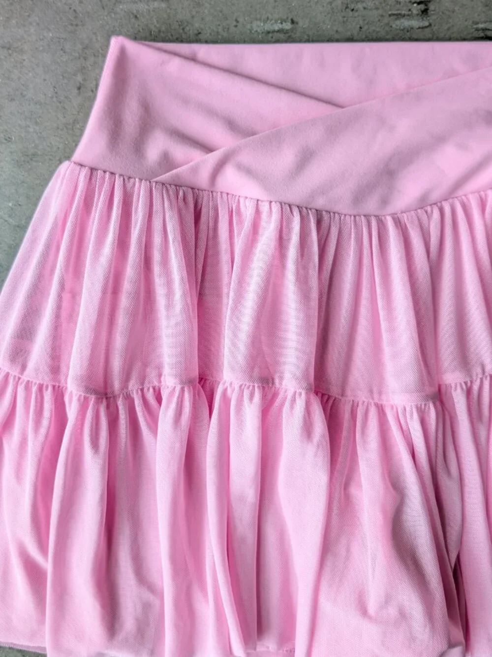 Blogilates Mommy & Me Ballerina Skort in Light Pink small